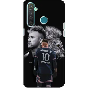 Чехол Неймар для Realme 5 (AlphaPrint) (Неймар Лев)