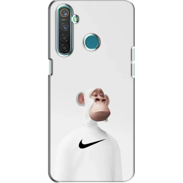 Чехол с принтом «обезьяна NFT Nike» для Realme 5