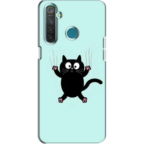 Чохол з принтом «Падаючий кіт» для Realme 5