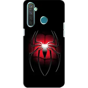 Чехол с человеком пауком для Realme 5 - (AlphaPrint) (Паук марвел)