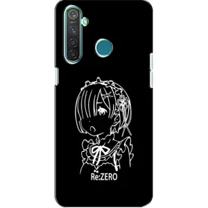 Чехлы Персонажи Аниме Наруто для Realme 5 (AlphaPrint) (Re: Zero)