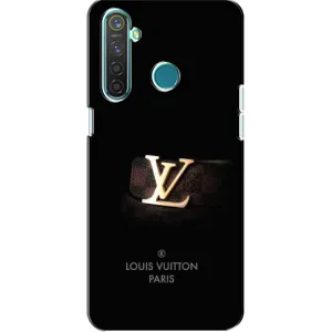 Чехлы Луи Витон для Realme 5 (AlphaPrint - LOUIS VUITTON) (ремешок LV)