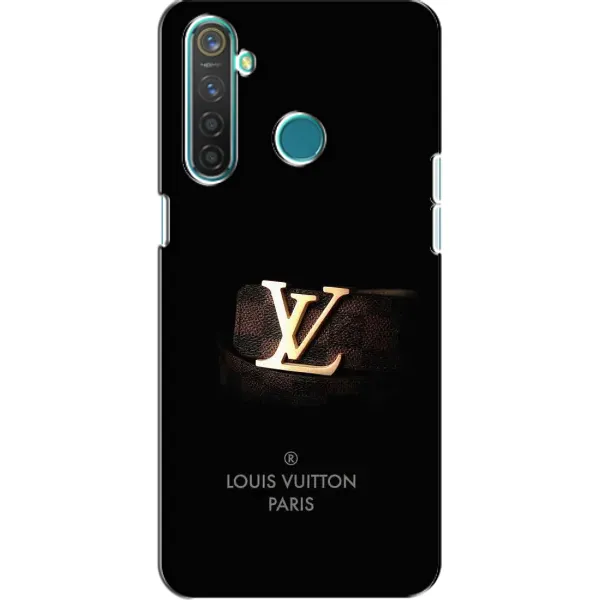 Чехол с принтом «ремешок LV» для Realme 5