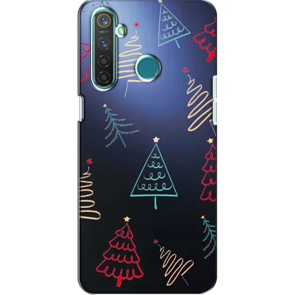 Чехол с принтом «Рождественские елки» для Realme 5