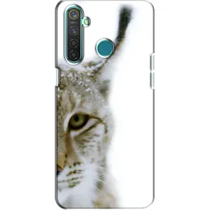 Чехлы с картинками животных Realme 5 (Рысь)