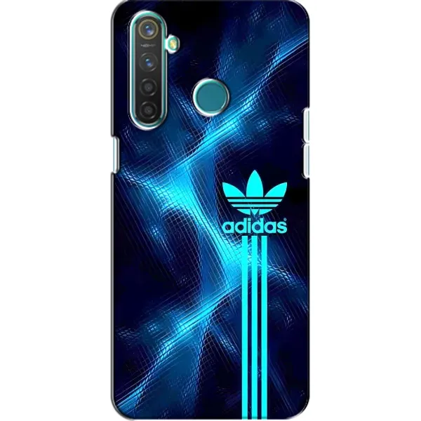 Чехол с принтом «Синий Адидас» для Realme 5 Чехол с принтом «Синий Адидас» для Realme 5