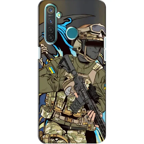 Чехол с принтом «Воин ВСУ» для Realme 5