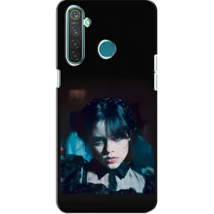 Чохли Венсдей на Realme 5 Уенсдей (AlphaPrint) (погляд Венздей)