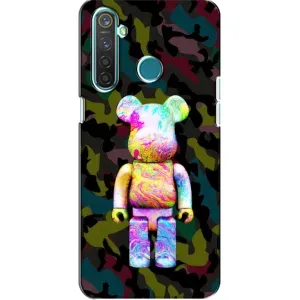 Чехлы для Realme 5 - Bearbrick Louis Vuitton (PREMIUMPrint) (Яркий Bearbrick)
