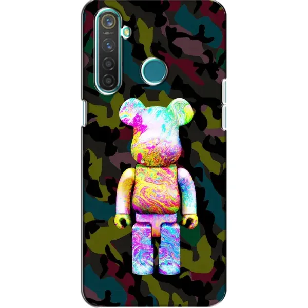 Чехол с принтом «Яркий Bearbrick» для Realme 5