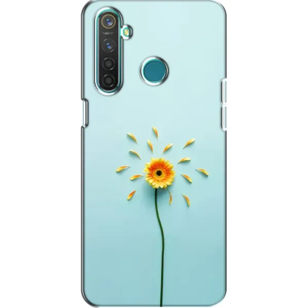 Чехол с принтом «Желтый цветок» для Realme 5