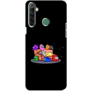Чехол Амонг Ас для Realme 6i (AlphaPrint) (Амонг-ас)