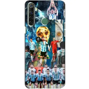 Чехлы Месси для Realme 6i (AlphaPrint) (Аргентина Месси)