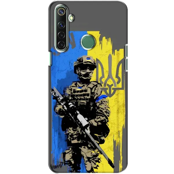 Чехол с принтом «АРТ солдат» для Realme 6i