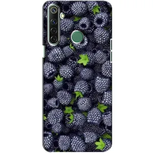 Чехлы с Фруктами для Realme 6i (VPrint) (Ежевика)