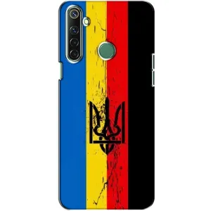 Украинские Чехлы для Realme 6i с картинкой УПА (AlphaPrint) (Прапор УПА)