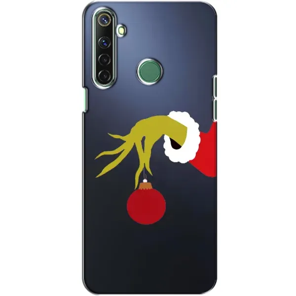 Чехол с принтом «Гринч с игрушкой» для Realme 6i