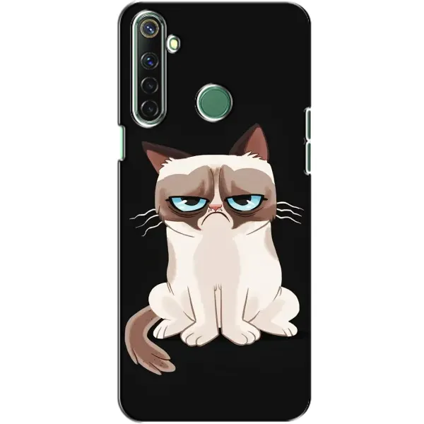 Чехол с принтом «Грустный кот» для Realme 6i