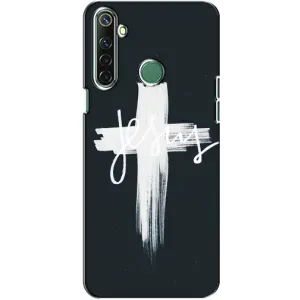 Чехол для Realme 6i (AlphaPrint) - (Христианские) (Иисус)