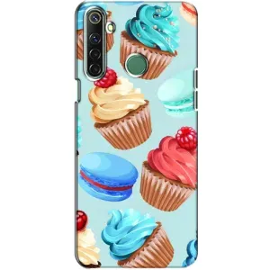 Чехлы с Фруктами для Realme 6i (VPrint) (Кексики)