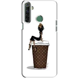Чохли Луі Вітон для Realme 6i (AlphaPrint - LOUIS VUITTON) (кава LOUIS VUITTON)