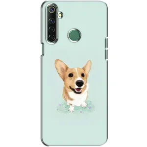 Чехлы с собаками для Realme 6i (VPrint) (Корги)