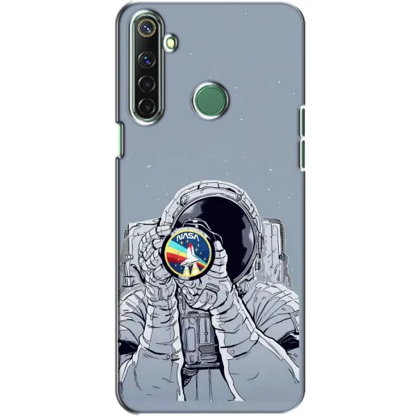 Чехол с принтом «Космонавт фото» для Realme 6i