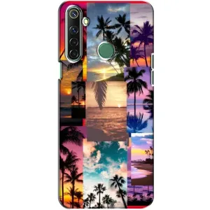 Силиконовый чехол с КАРТИНКАМИ лето для Realme 6i (AlphaPrint) (Летний отпуск)