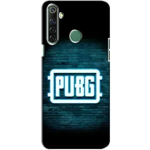 Чехол PUBG для Реалми 6i (AlphaPrint) (Лого PUBG)