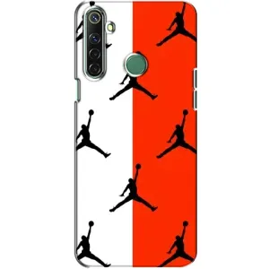 Чехлы для Realme 6i - с картинкой JORDAN (AlphaPrint) (Лого Джордан)