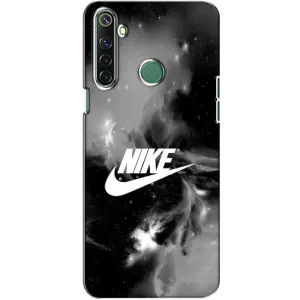 Чехол для Realme 6i - с принтом Найк (AlphaPrint) (Лого Найк)
