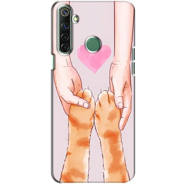 Чехол с принтом «Любовь к котикам» для Realme 6i