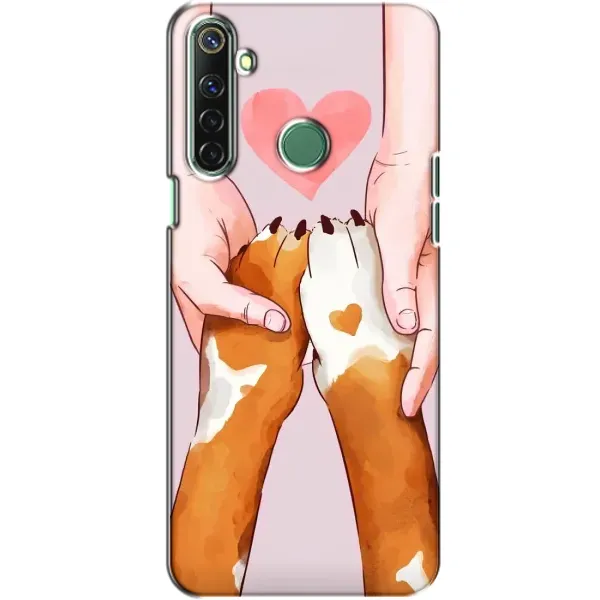 Чохол з принтом «Любовь до собак» для Realme 6i