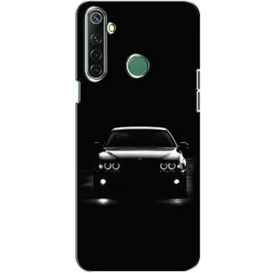 Чехол для Реалми 6i - с принтом БМВ (AlphaPrint) (Машина BMW)