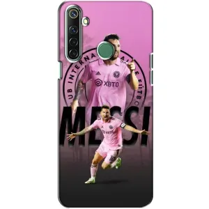Чехлы для Реалми 6i - Лео Месси Маями (Messi Miami)