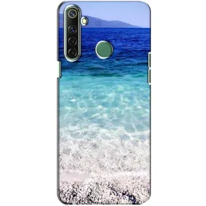Силиконовый чехол с КАРТИНКАМИ лето для Realme 6i (AlphaPrint) (Море)