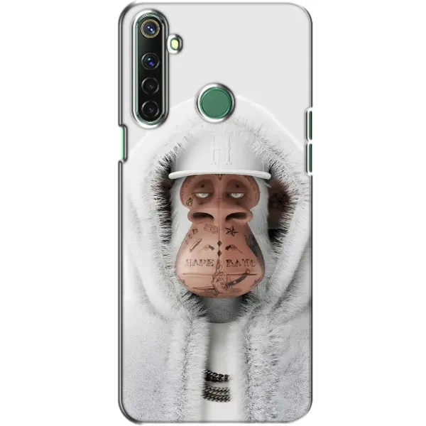 Чехол с принтом «обезьяна NFT в тату» для Realme 6i
