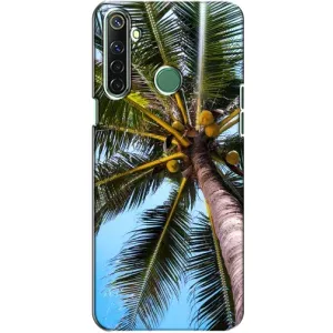 Силиконовый чехол с КАРТИНКАМИ лето для Realme 6i (AlphaPrint) (Пальма)