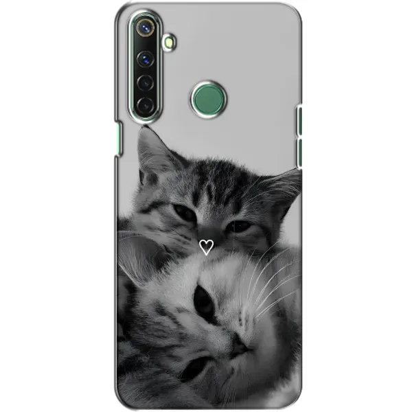 Чехол с принтом «Пара котов» для Realme 6i