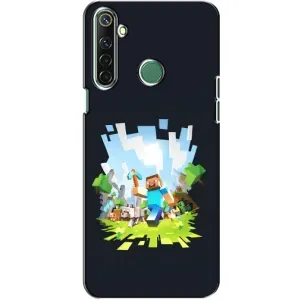 Чохол Майнкрафт на Realme 6i (AlphaPrint) Minecraft (персонажі Minecraft)