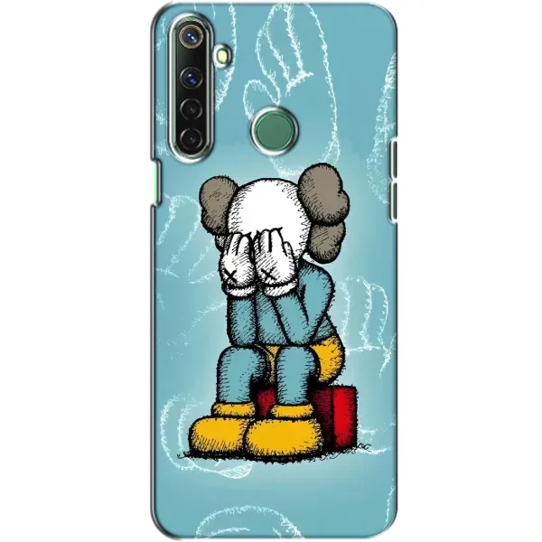Чехол с принтом «Плач Bearbrick» для Realme 6i
