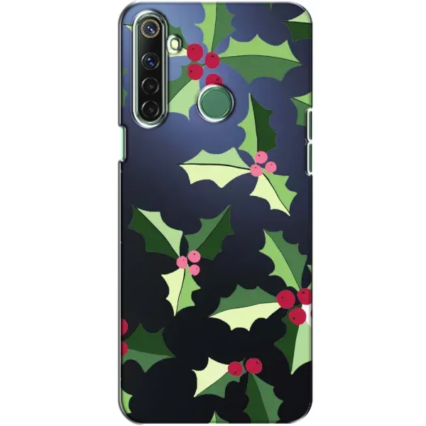 Чехол с принтом «Рождественский фон» для Realme 6i