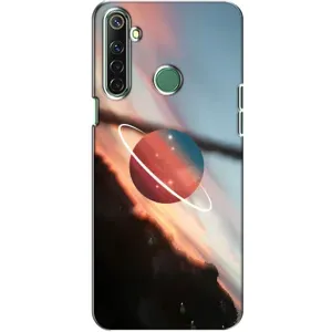 Космические Чехлы для Реалми 6i (VPrint) (Сатурн)