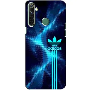 Чехлы Адидас для Realme 6i (AlphaPrint) (Синий Адидас)