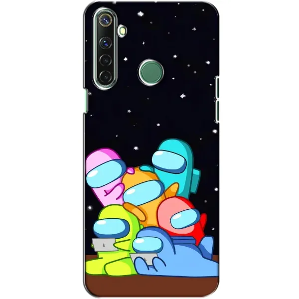 Чехол с принтом «Скины в космосе» для Realme 6i