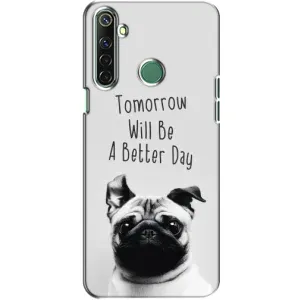 Чехлы с собаками для Realme 6i (VPrint) (Смешной Мопс)