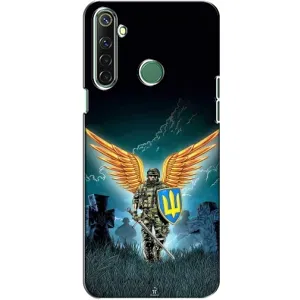 Чехлы с картинкой ЗСУ для Realme 6i (AlphaPrint) (Солдат ЗСУ)