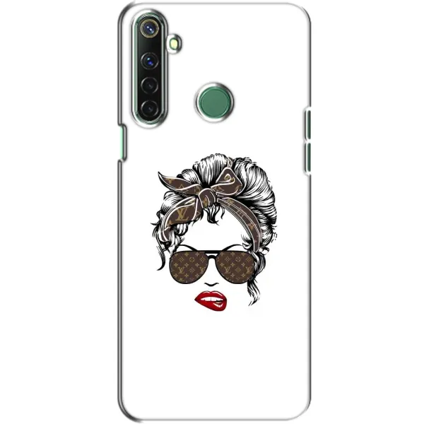 Чехол с принтом «стильная с луи витон» для Realme 6i