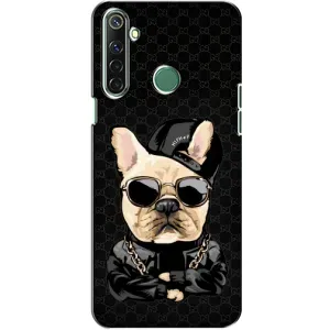 Чехлы с крутыми принтами для Realme 6i - (PREMIUMPrint) (Стильная собака)