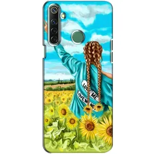 Чохол для Патріота України Realme 6i - (AlphaPrint) (Україночка)